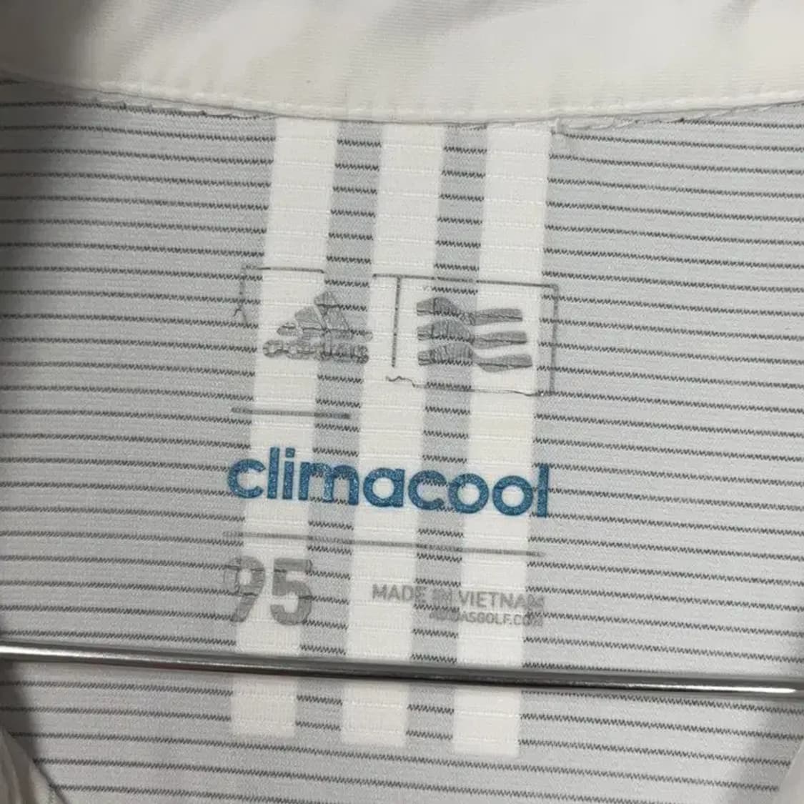 아디다스 로고 기능성 반팔 카라티 95 상품이미지5