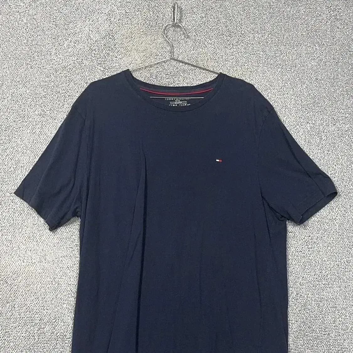타미힐피거 네이비 오버사이즈 반팔티 XL 상품이미지3