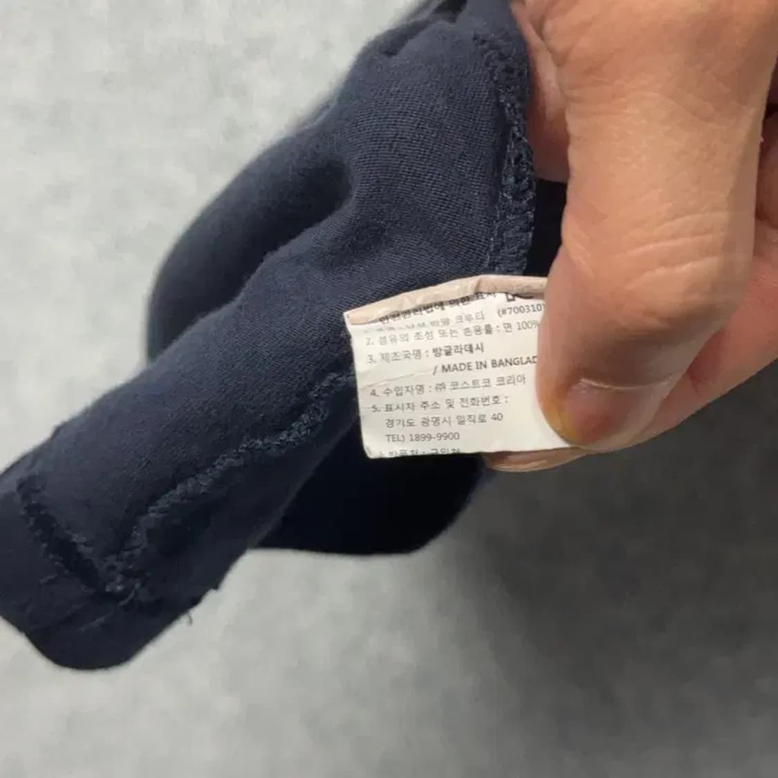 타미힐피거 네이비 오버사이즈 반팔티 XL 상품이미지6