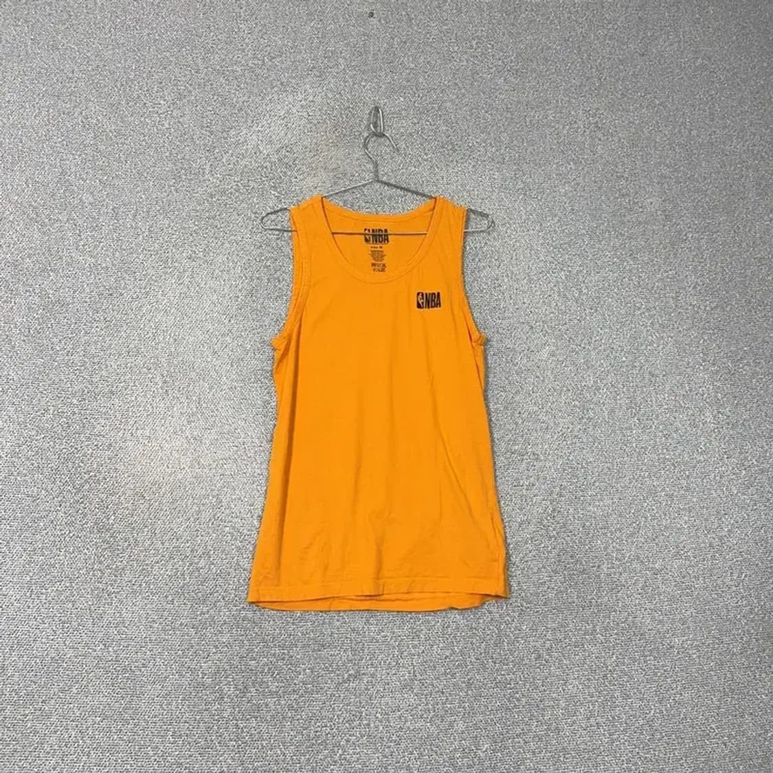 NBA 로고 오렌지 민소매 나시 M 상품이미지1