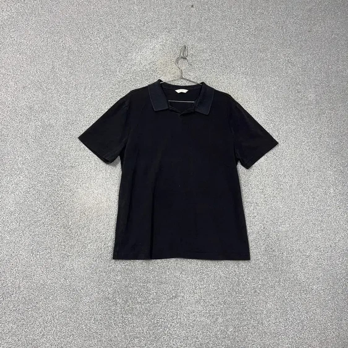 마인드브릿지 블랙 반팔 카라티 105 상품이미지1