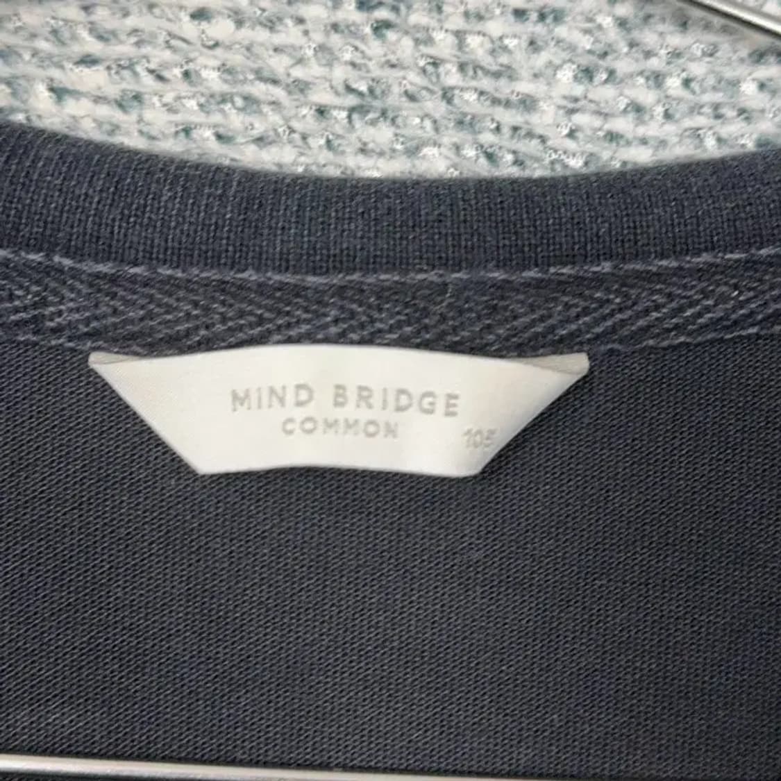 마인드브릿지 블랙 반팔 카라티 105 상품이미지3