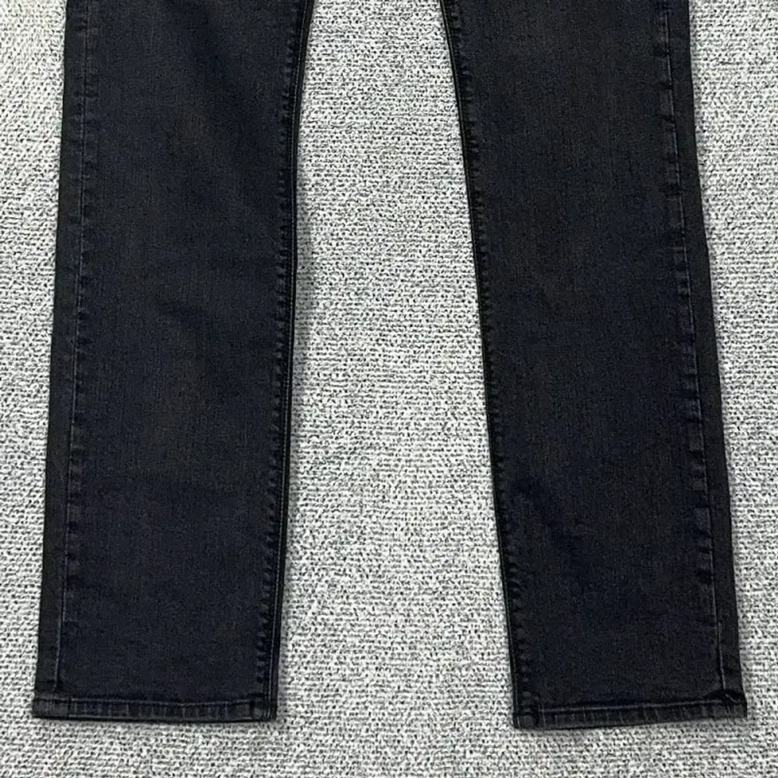게스 실버로고 흑청 데님팬츠 33 상품이미지4