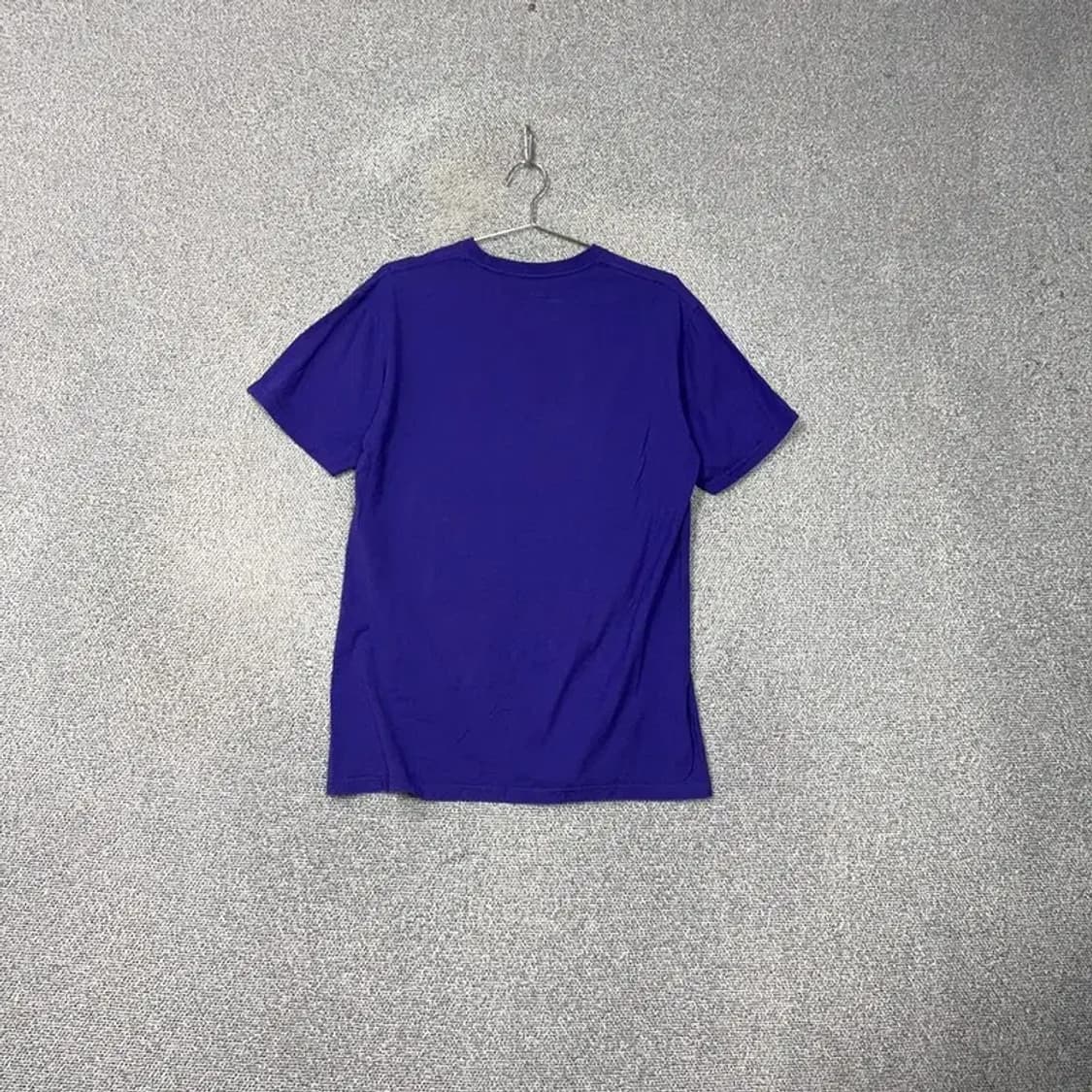 반스 프린팅 퍼플 반팔티 M 상품이미지2