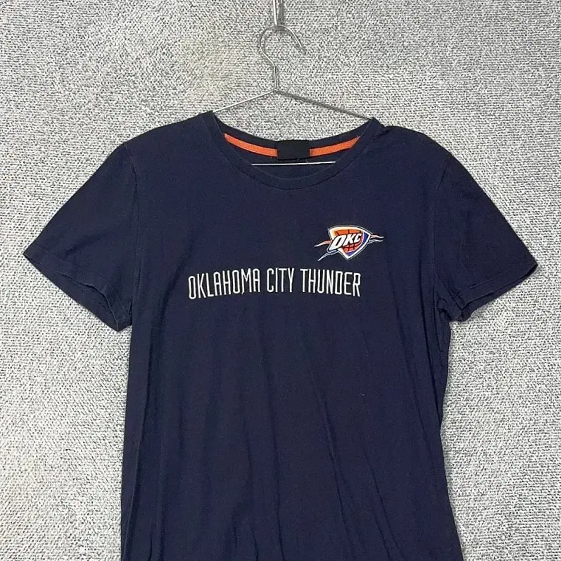 NBA 오클라호마 로고 네이비 반팔티 L 상품이미지3