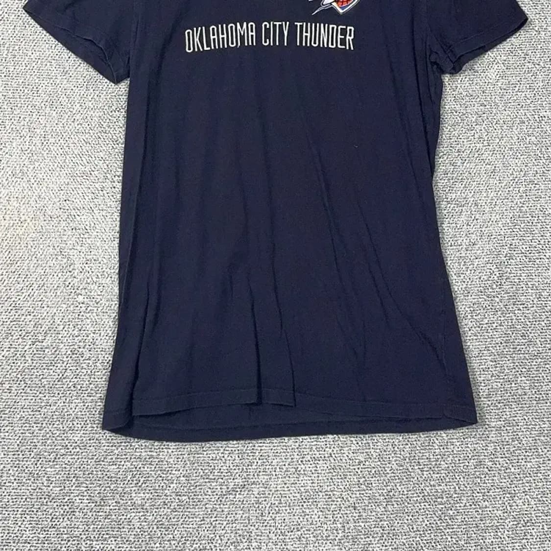 NBA 오클라호마 로고 네이비 반팔티 L 상품이미지4