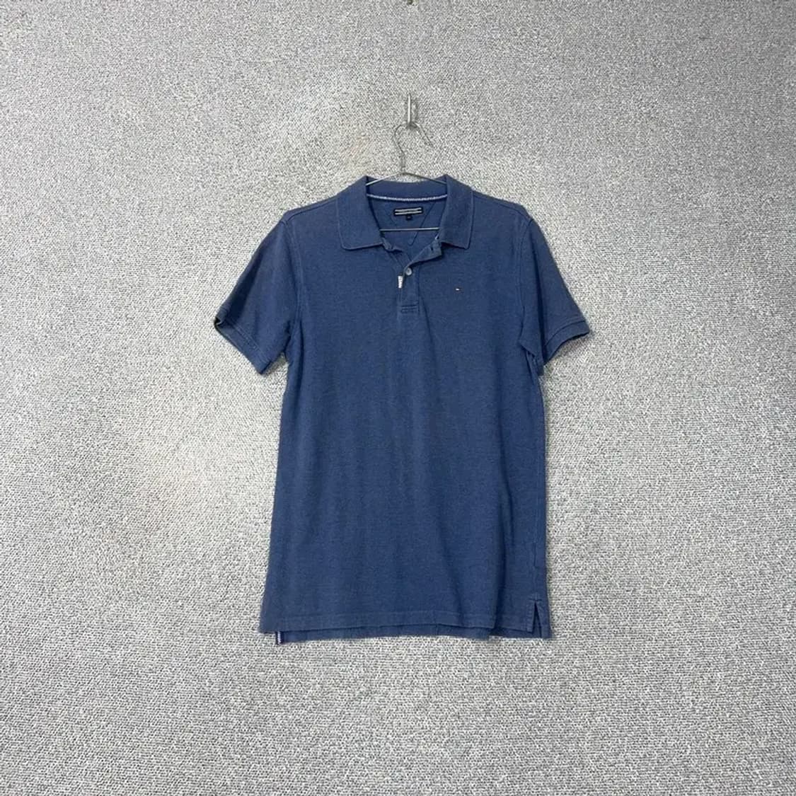 타미힐피거 빈티지 백프린팅 반팔 카라티 M 상품이미지2