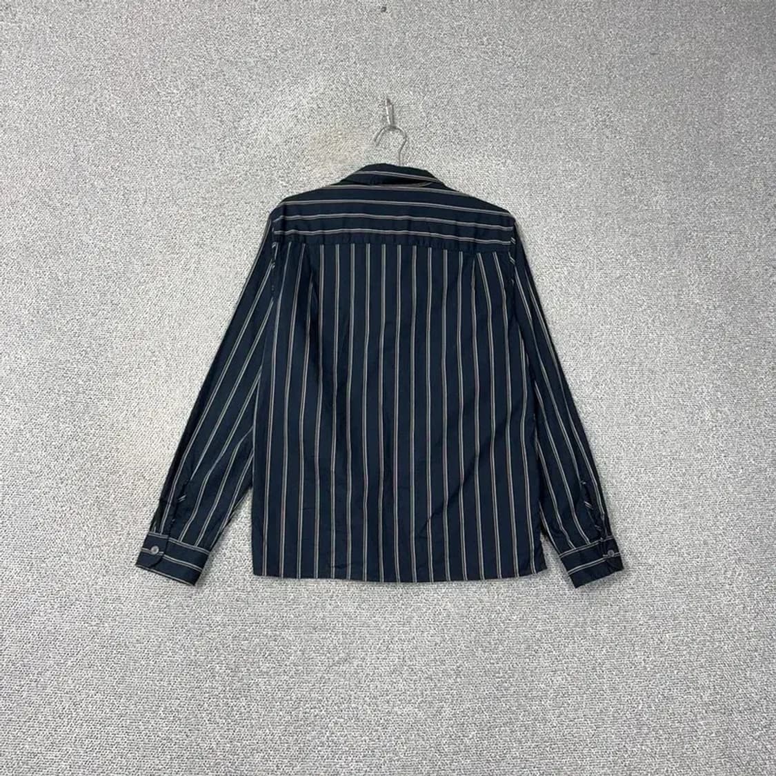 클럽모나코 스트라이프 네이비 캐주얼 셔츠 S 상품이미지2