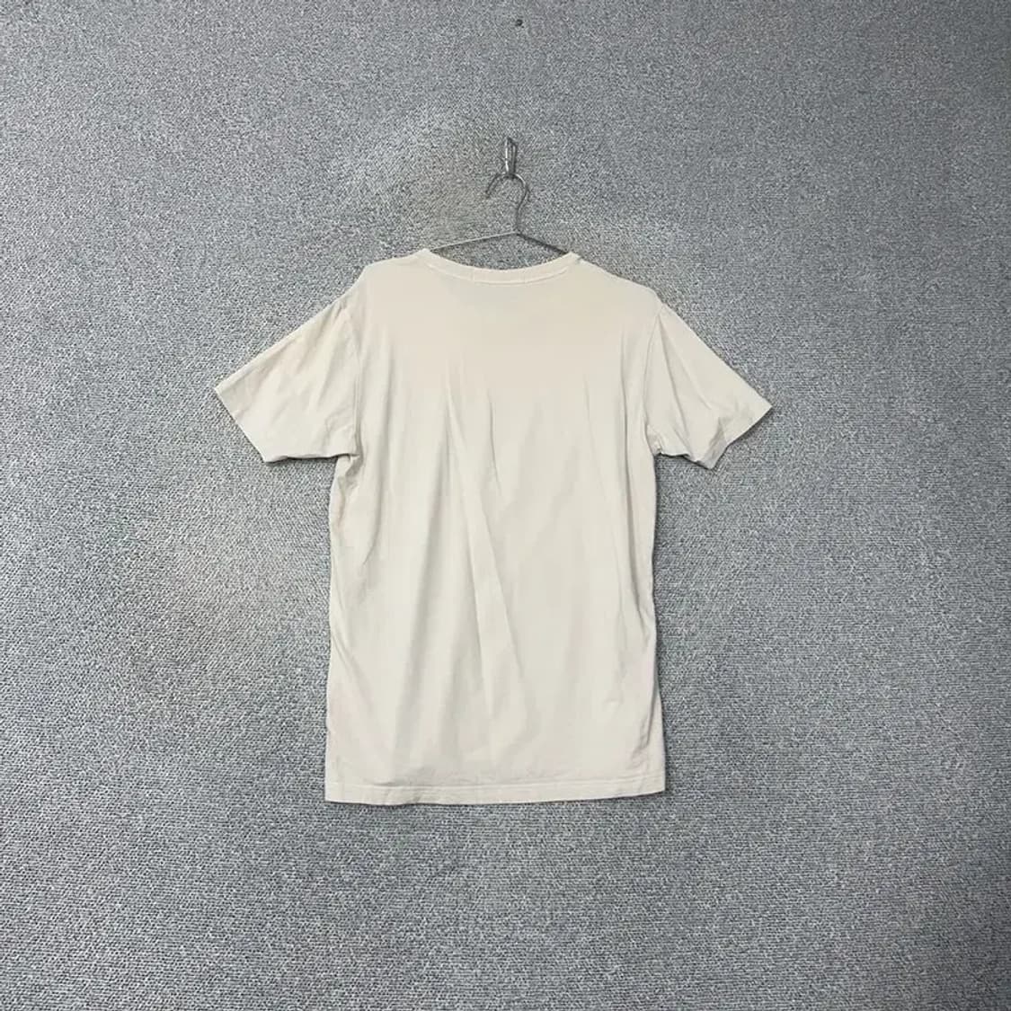 캘빈클라인 베이지 로고 반팔티 XL 상품이미지2