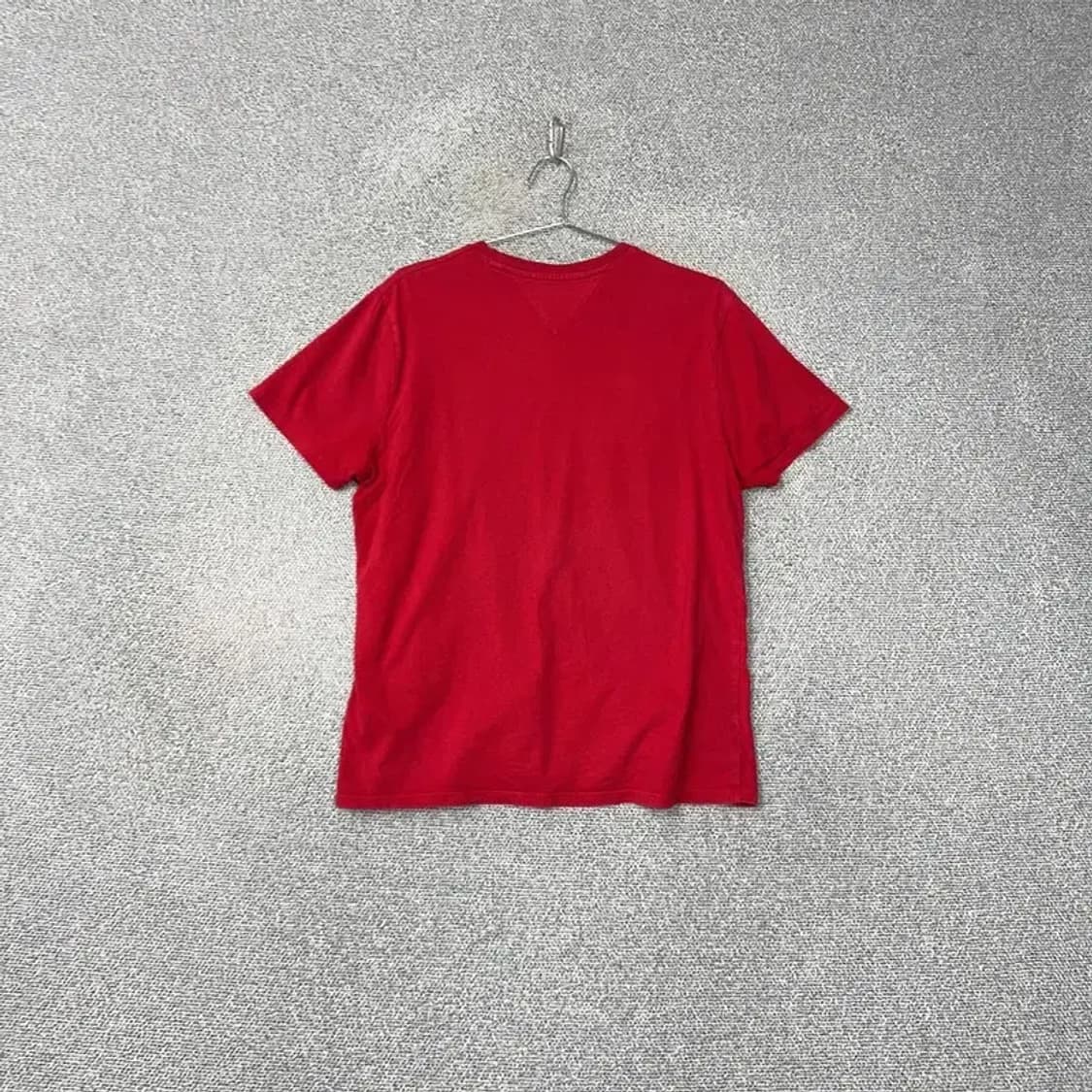 타미힐피거 레드 로고 반팔티 M 상품이미지2