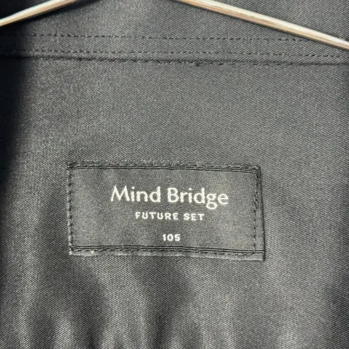 마인드브릿지 올블랙 와이셔츠 105 상품이미지3