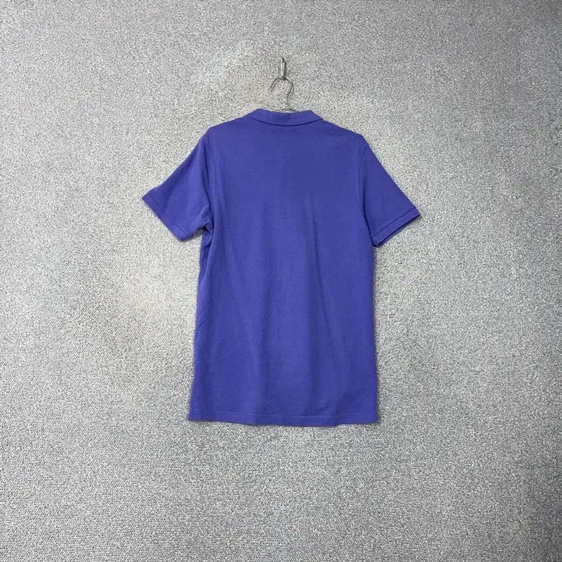 자라 캐주얼 퍼플 반팔 카라티 95 상품이미지2