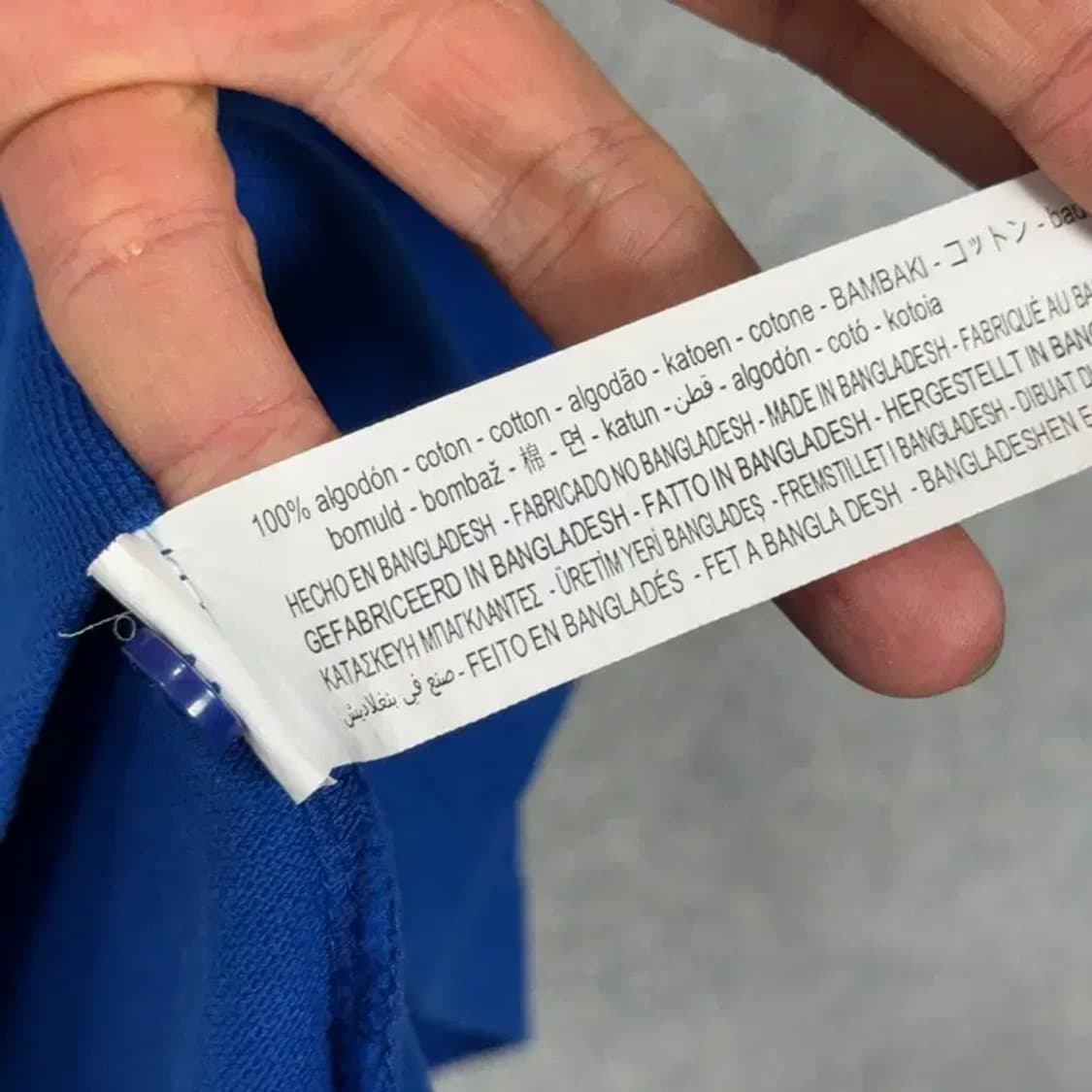 자라 캐주얼 블루 무지 반팔 카라티 M 상품이미지6