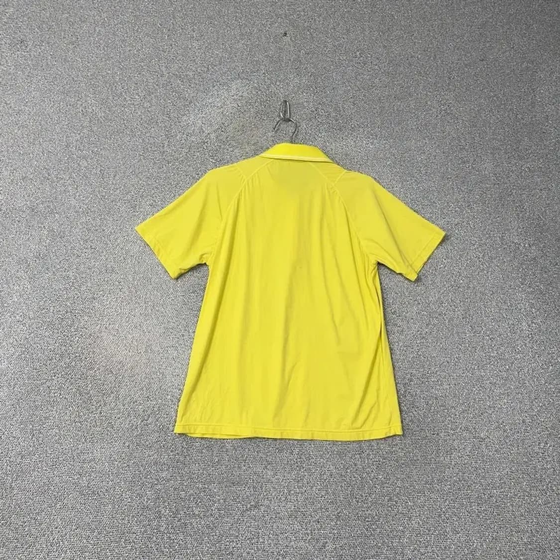 해지스 골프 옐로우 기능성 반팔 카라티 100 상품이미지2