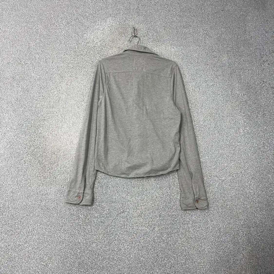 홀리스터 로고 그레이 셔츠 S 상품이미지2