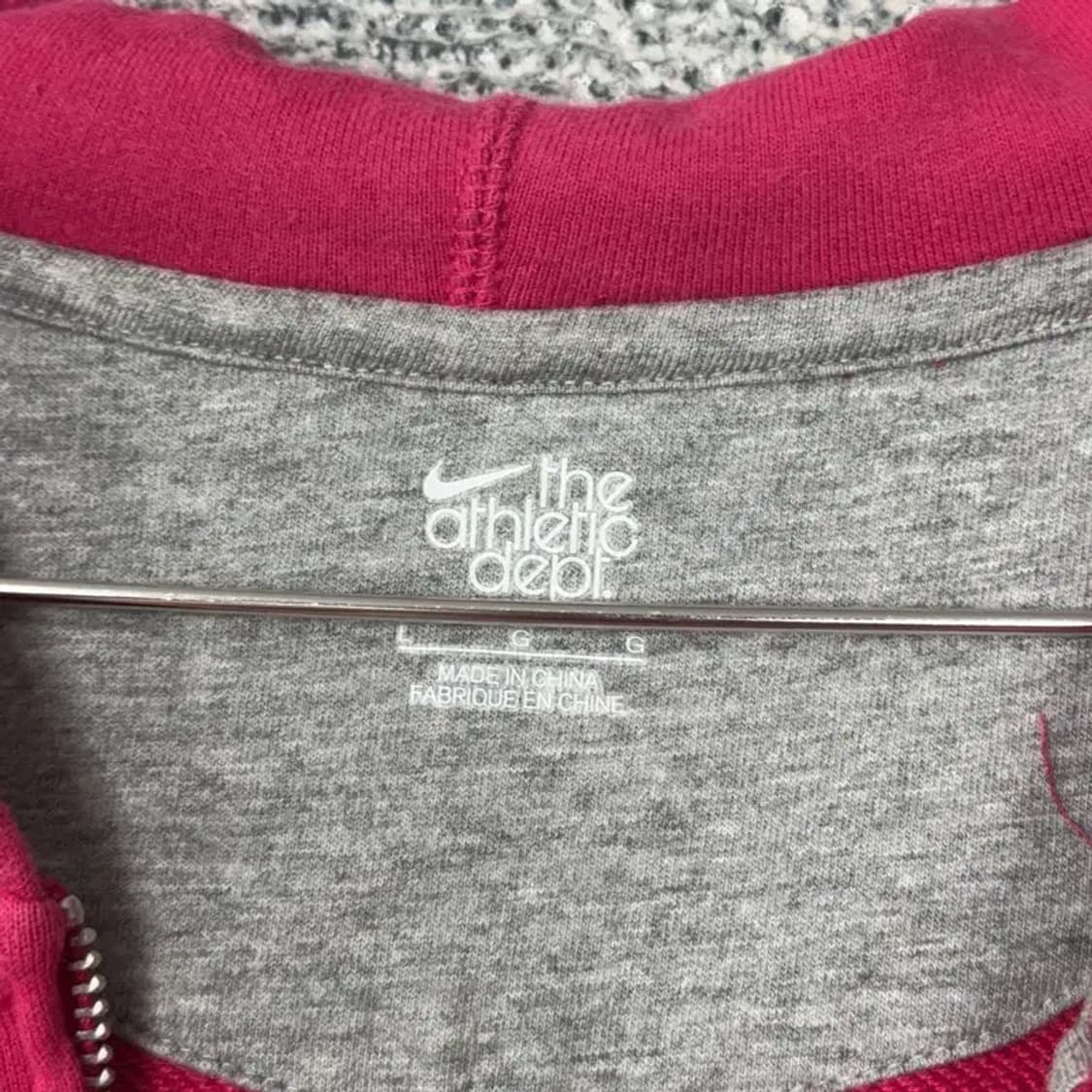 나이키 핑크 스펠 후드집업 L 상품이미지5