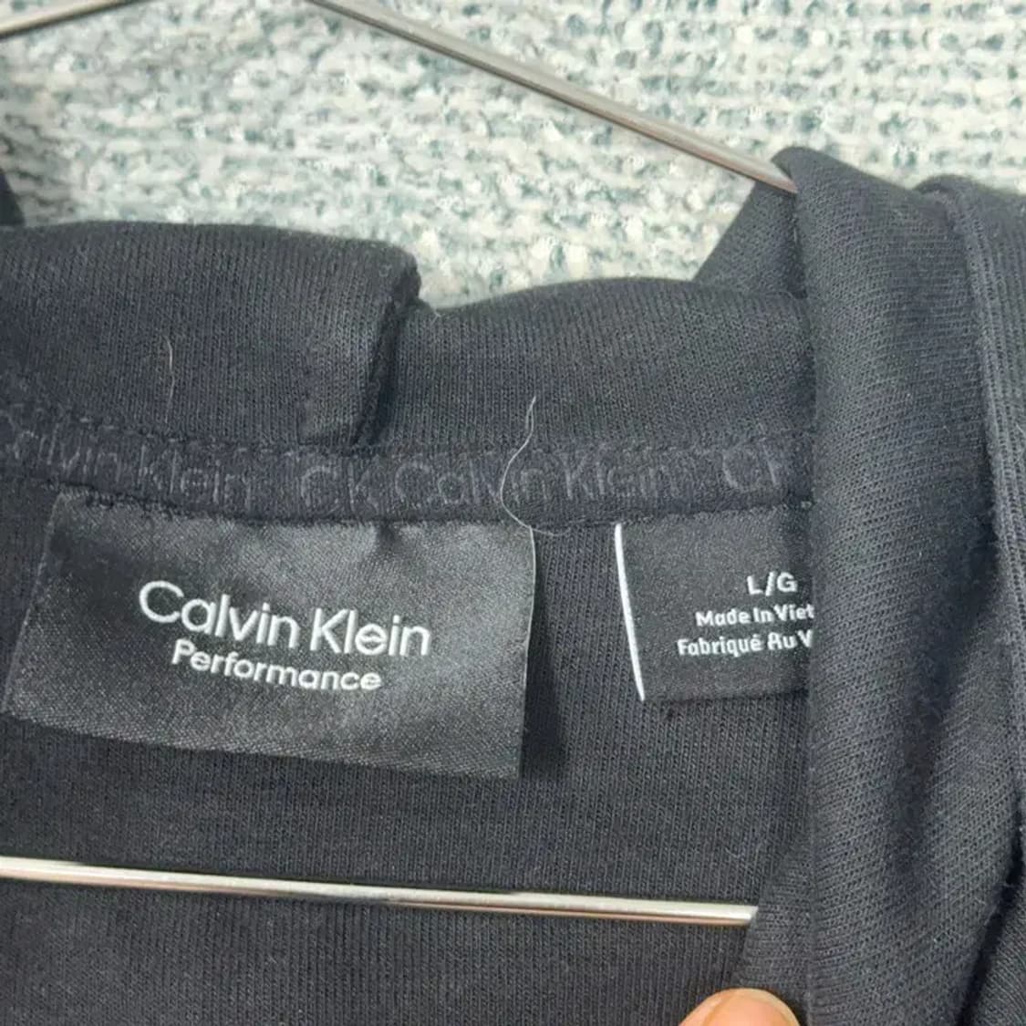 캘빈클라인 스펠로고 후드티 L 상품이미지3