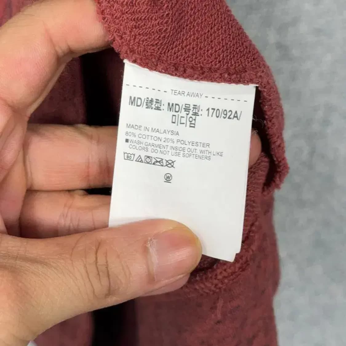 언더아머 로고 기능성 맨투맨 M 상품이미지4