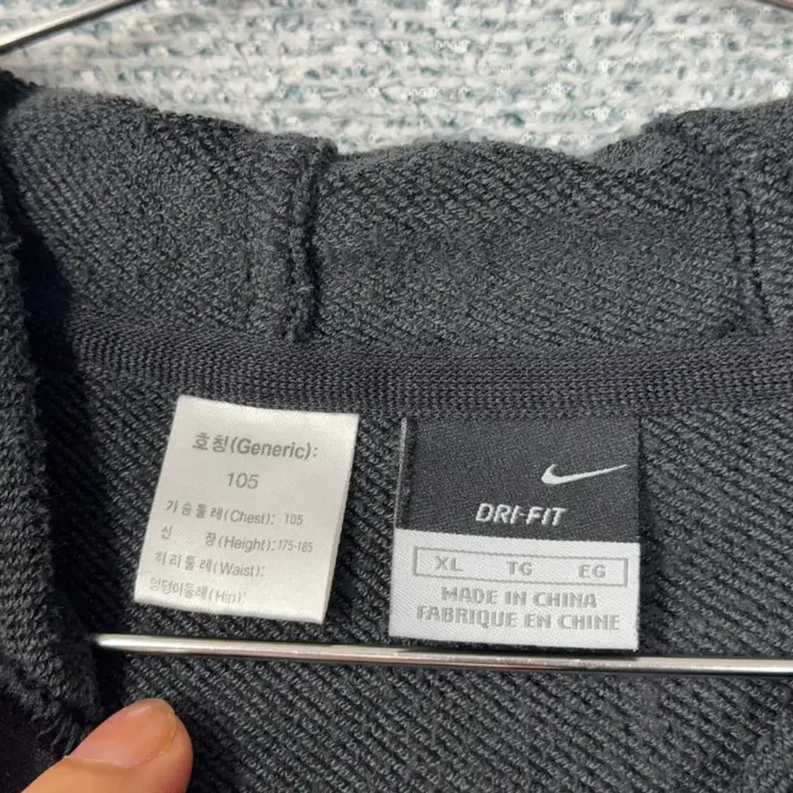 나이키 배틀그라운드 백로고 오버핏 후드집업 XL 상품이미지3