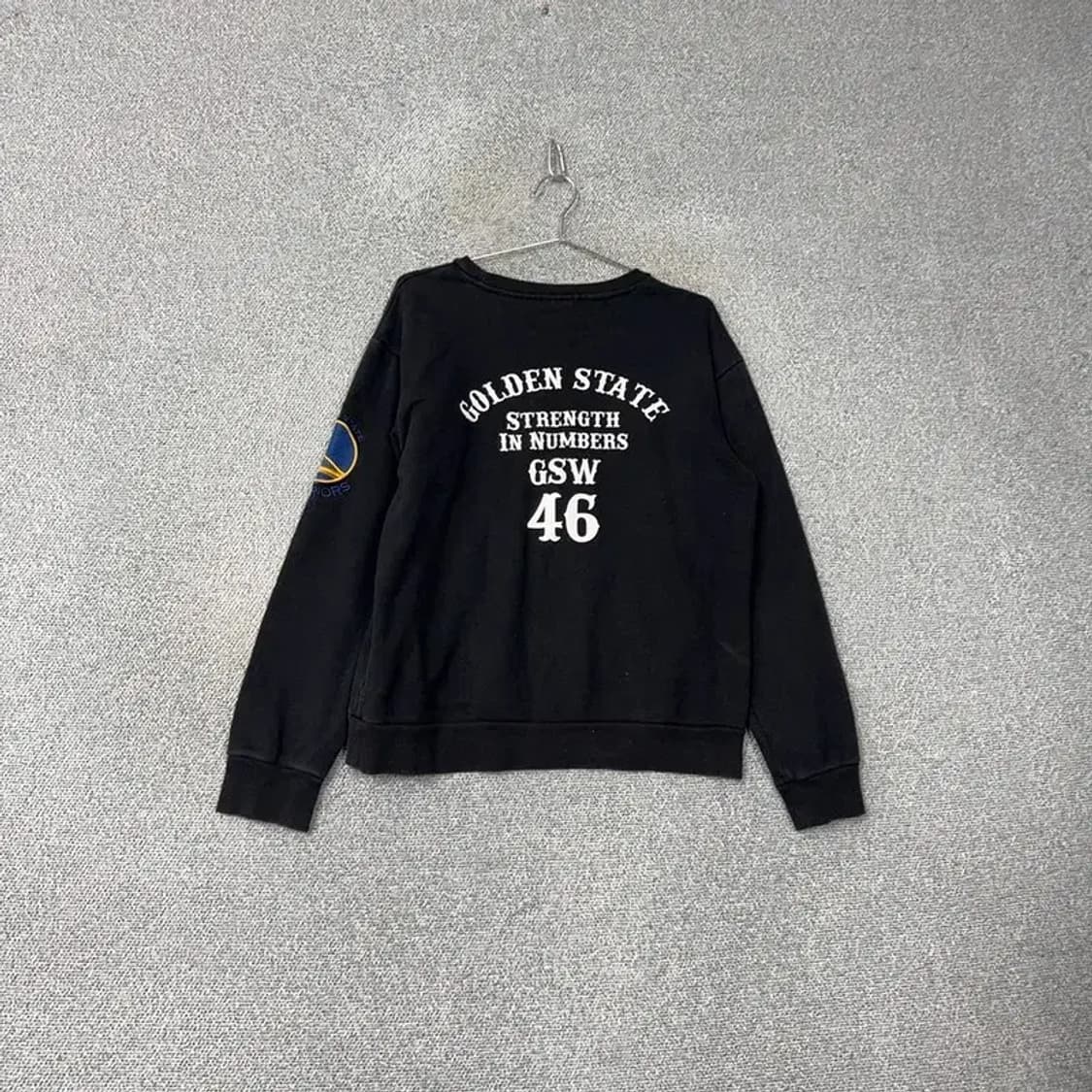 NBA 골든스테이트 로고 맨투맨 L 상품이미지2