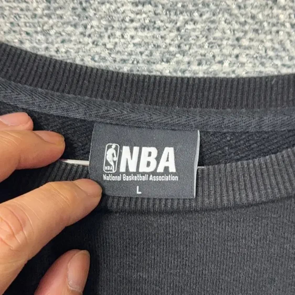 NBA 골든스테이트 로고 맨투맨 L 상품이미지3