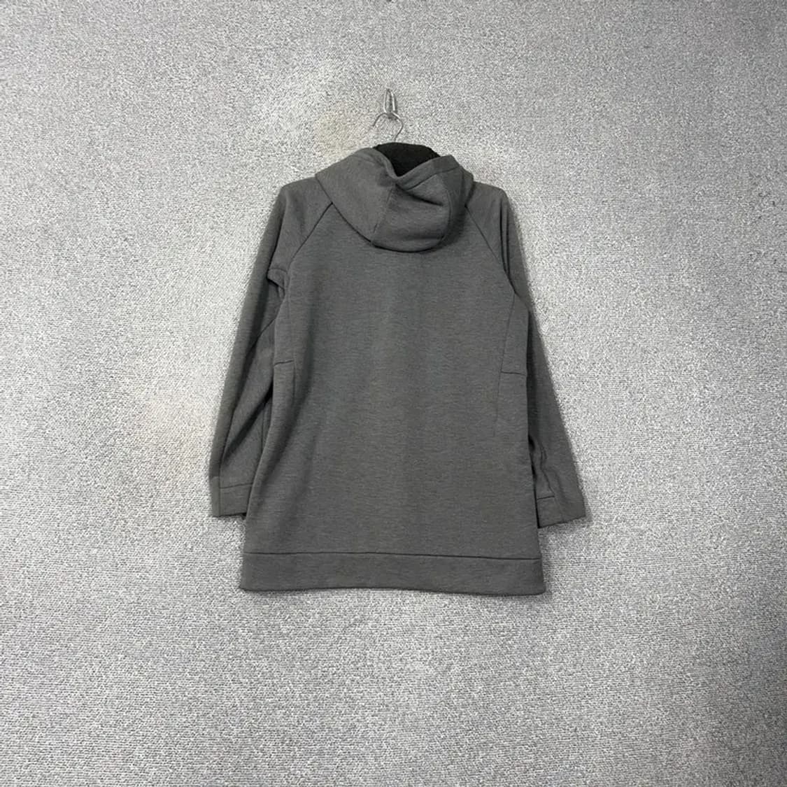 데상트 여성 로고 롱 후드집업 M 상품이미지2