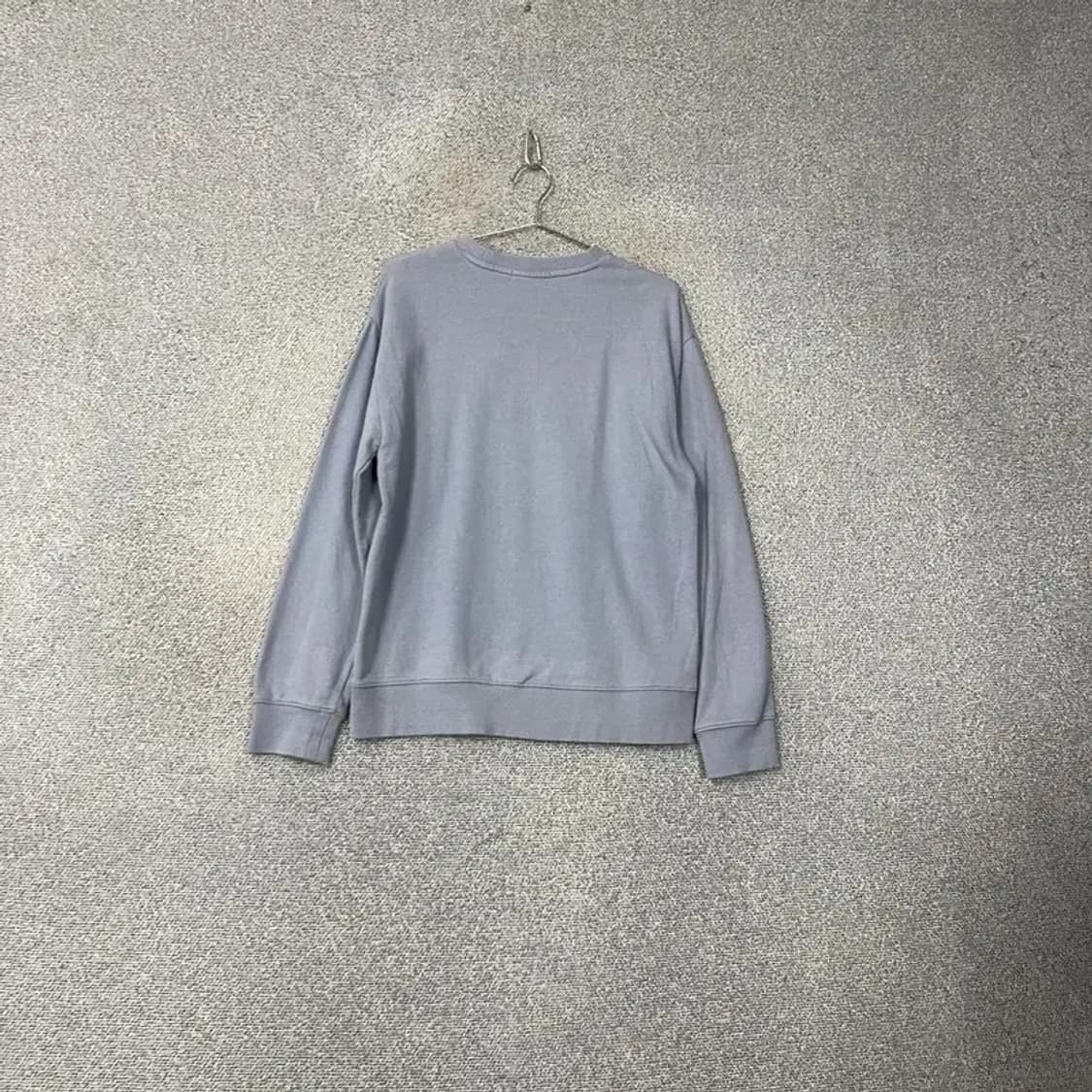 플랙 로고 라이트그레이 맨투맨 S 상품이미지2