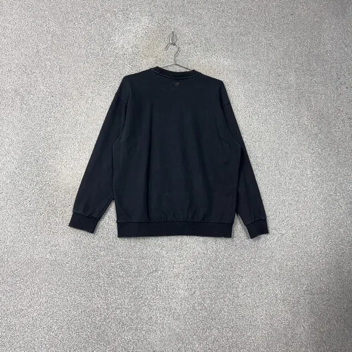 뉴발란스 스펠로고 네이비 맨투맨 M 상품이미지2