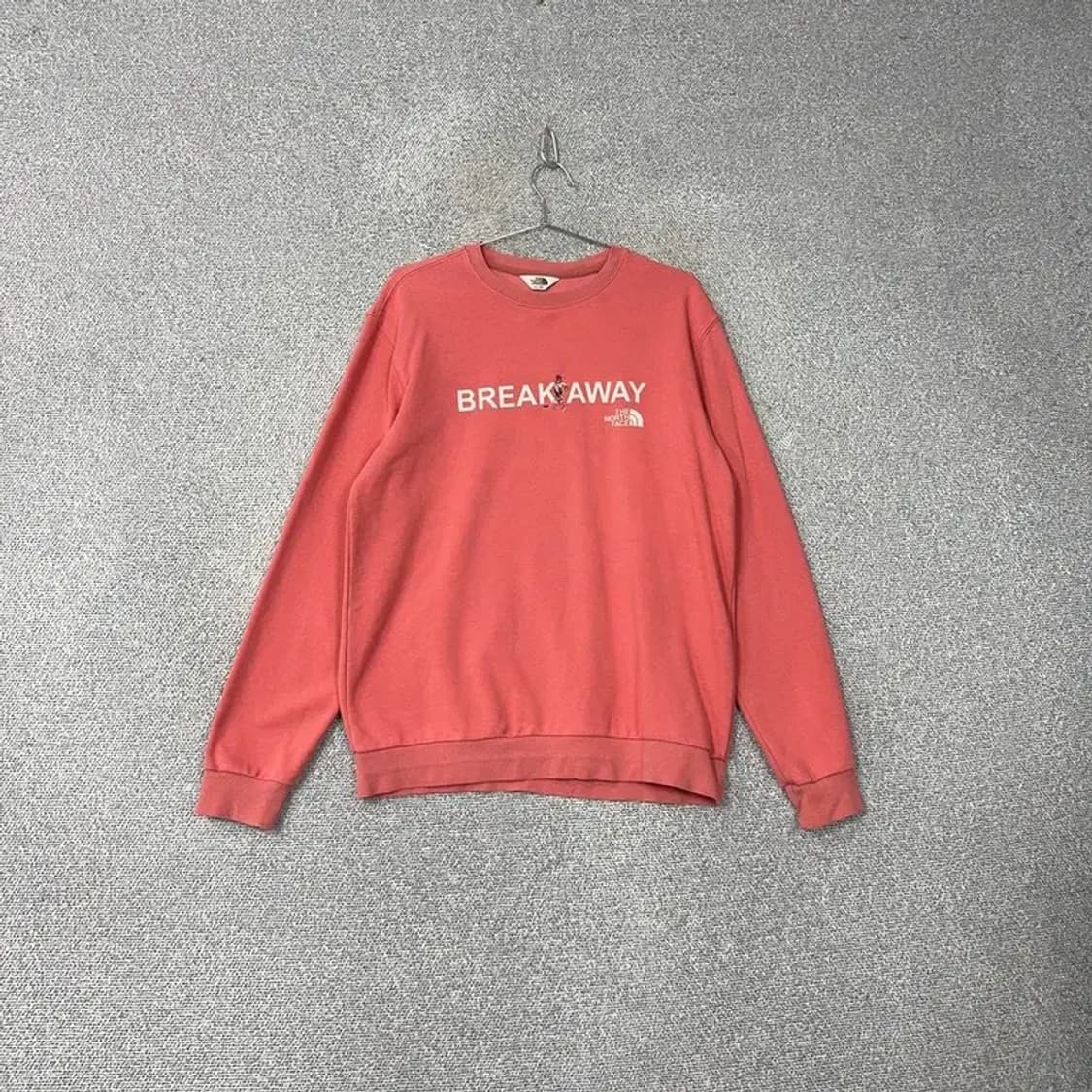 노스페이스 캐주얼 로고 코랄 맨투맨 XL 상품이미지1