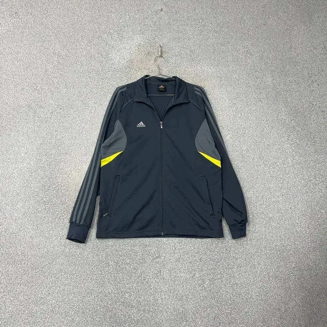 아디다스 로고 삼선 트랙탑 집업 저지 105 상품이미지1