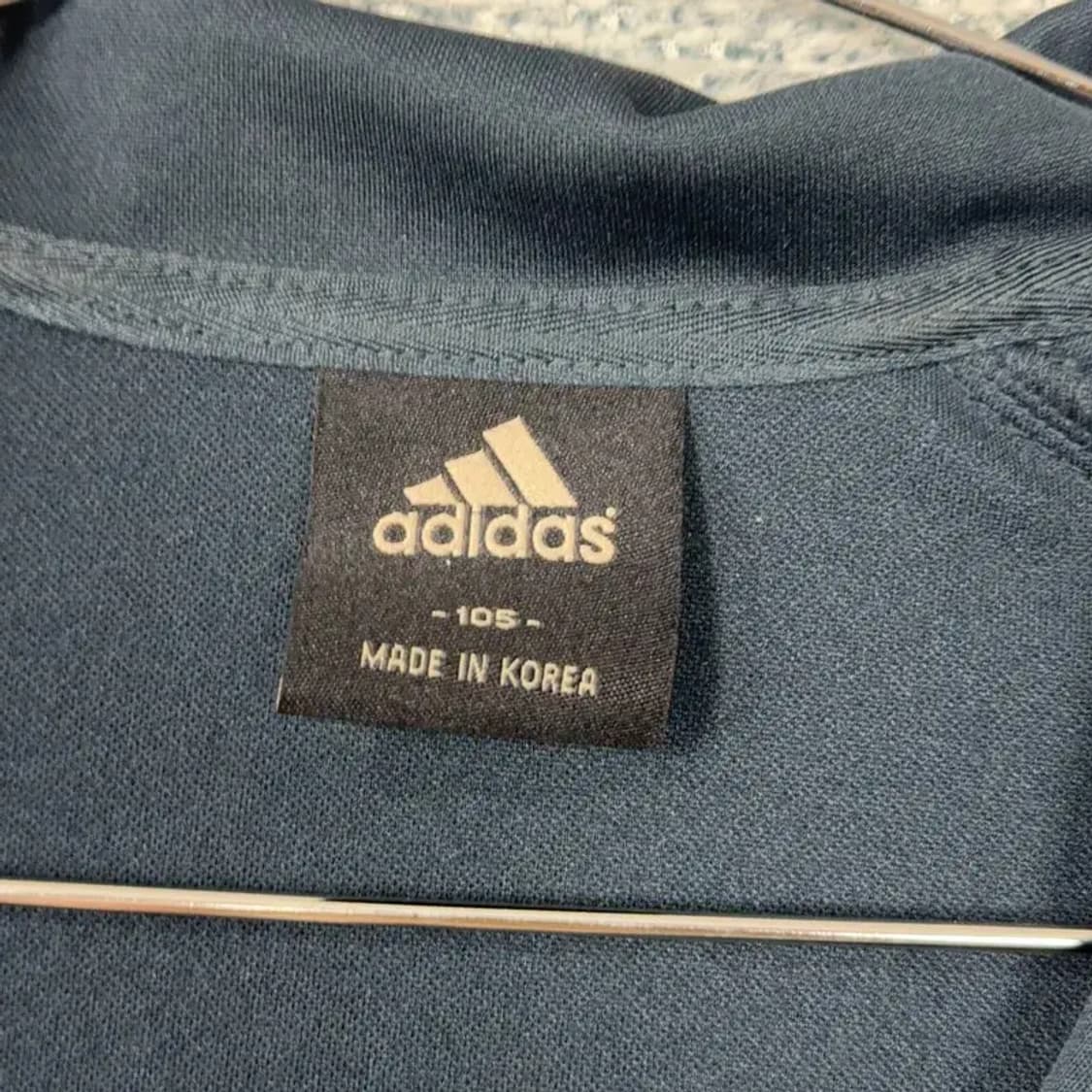 아디다스 로고 삼선 트랙탑 집업 저지 105 상품이미지3