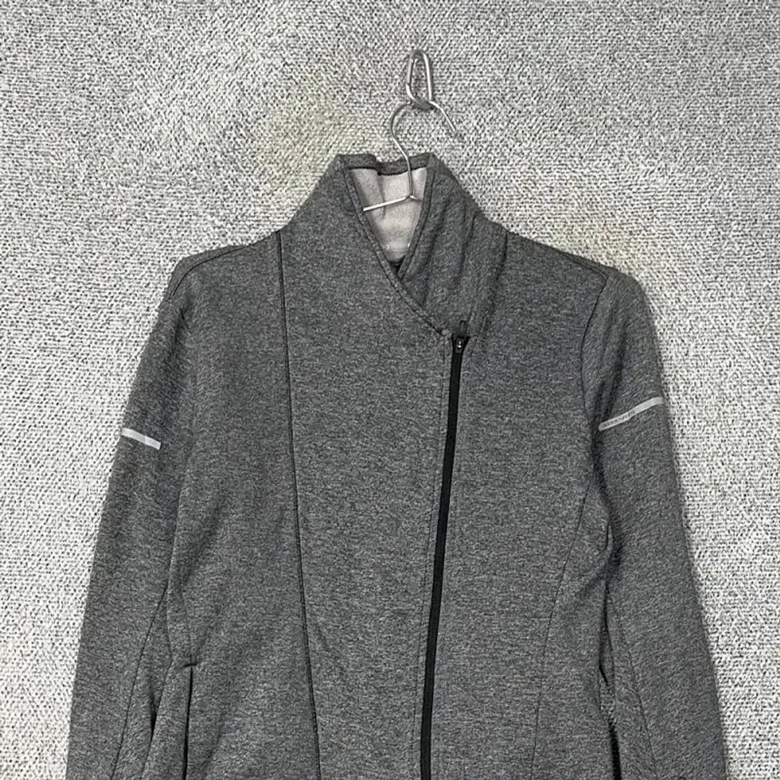 아디다스 빈티지 그레이 기능성 집업 저지 90 상품이미지3