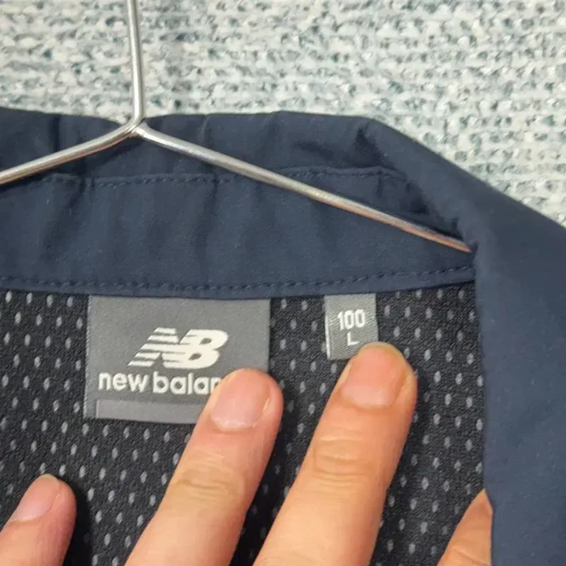 뉴발란스 캐주얼 네이비 코치 자켓 L 상품이미지3