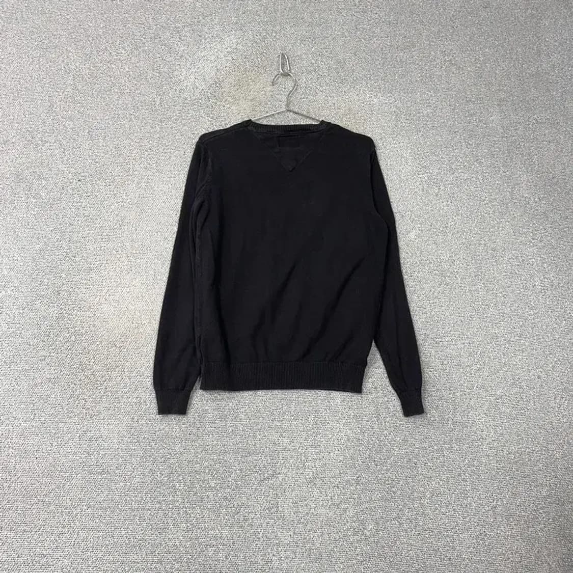 타미 진스 블랙 캐주얼 니트 맨투맨 S 상품이미지2