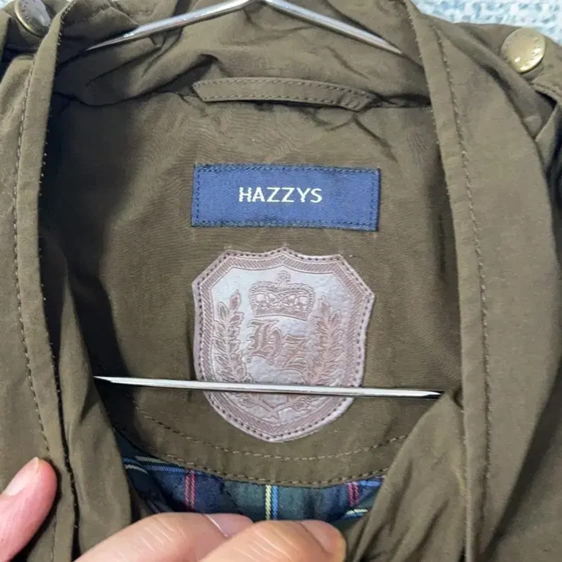 해지스 브라운 필드 코트 자켓 85-160 상품이미지3