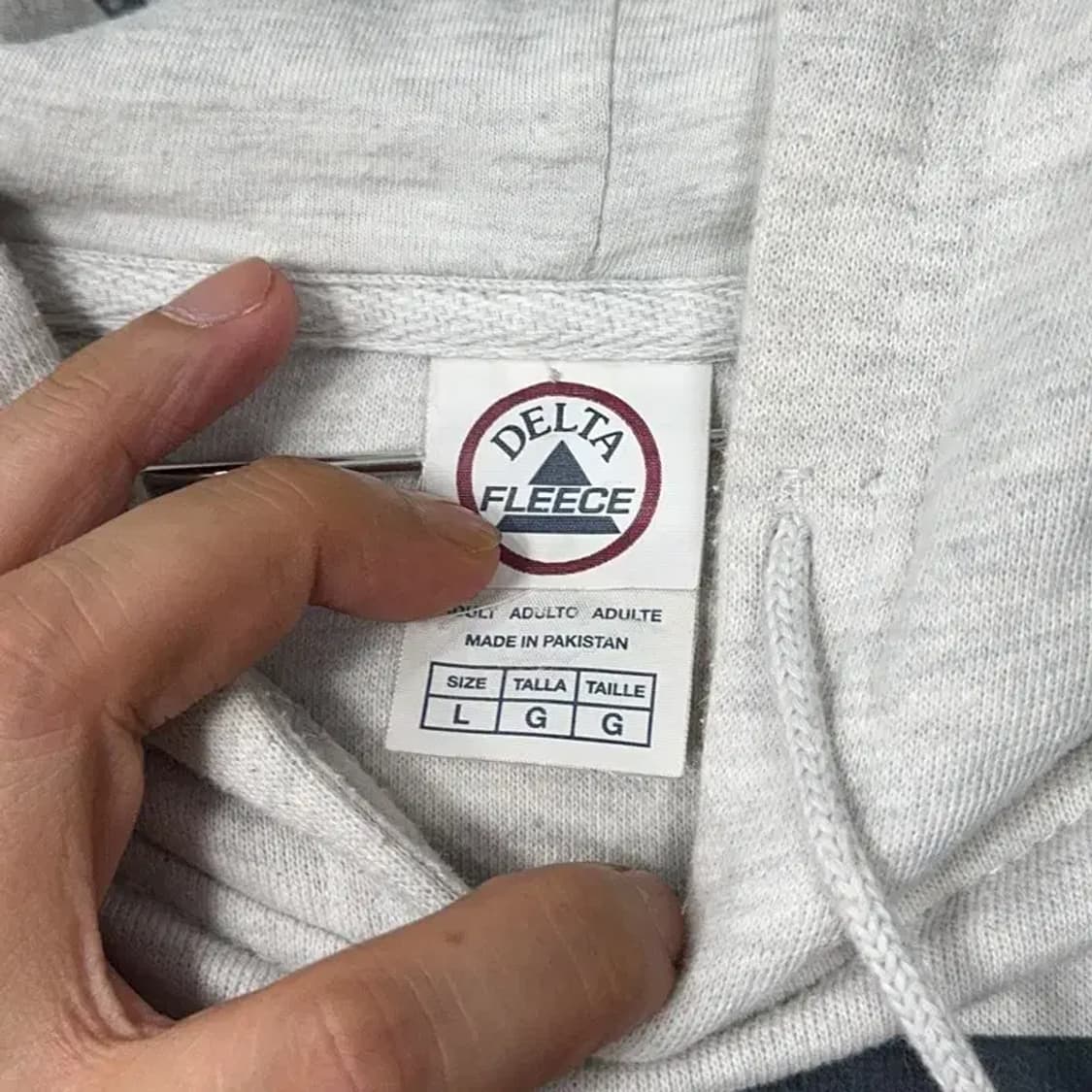 나사 로고 오버핏 후드티 L 상품이미지3