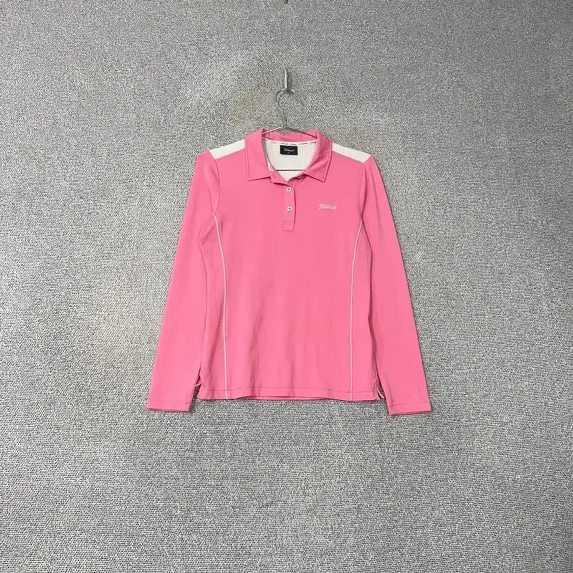 타이틀리스트 골프 13ss 핑크 기능성 카라티 M 상품이미지1