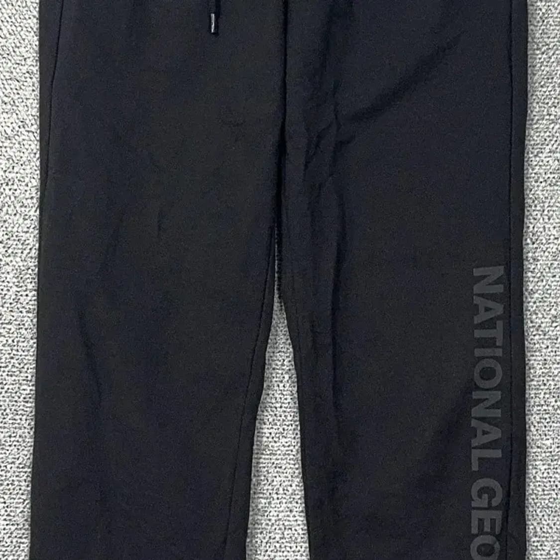 내셔널지오그래픽 블랙 로고 기능성 팬츠 30 상품이미지4
