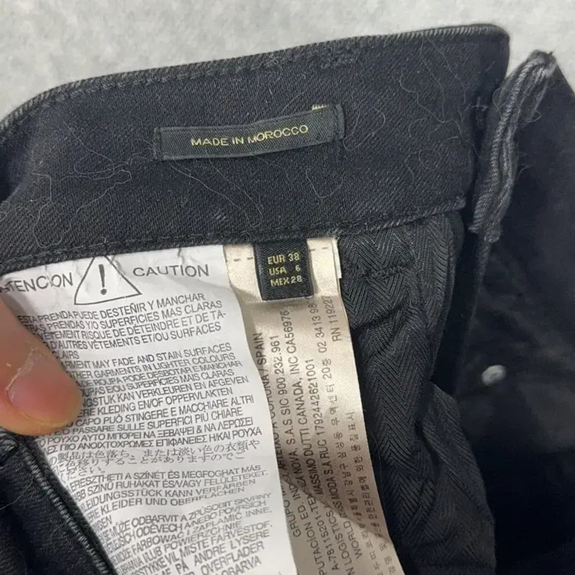 마시모두띠 블랙 스키니진 28 상품이미지6