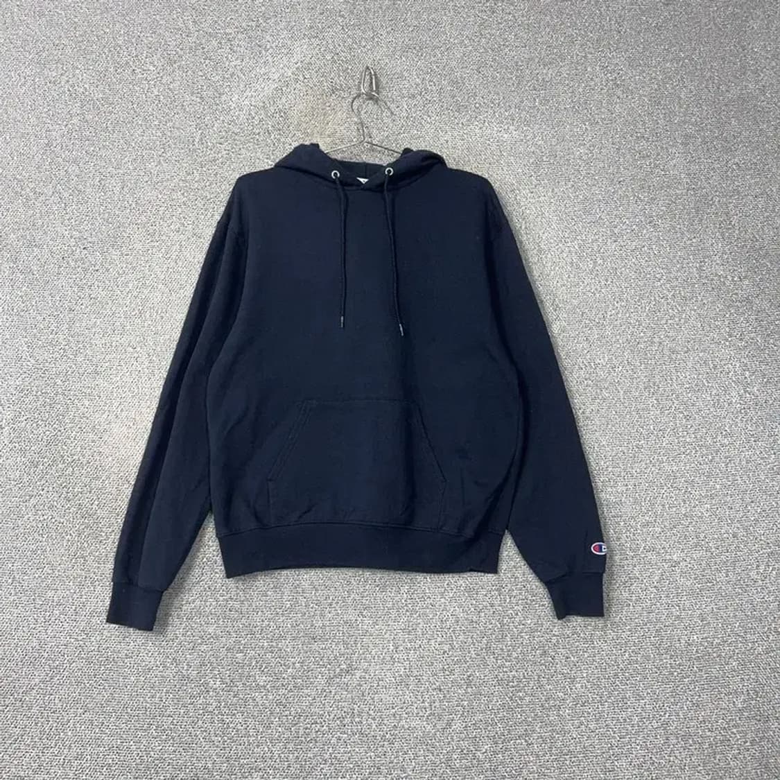 챔피온 네이비 오버핏 후드티 XL 상품이미지1