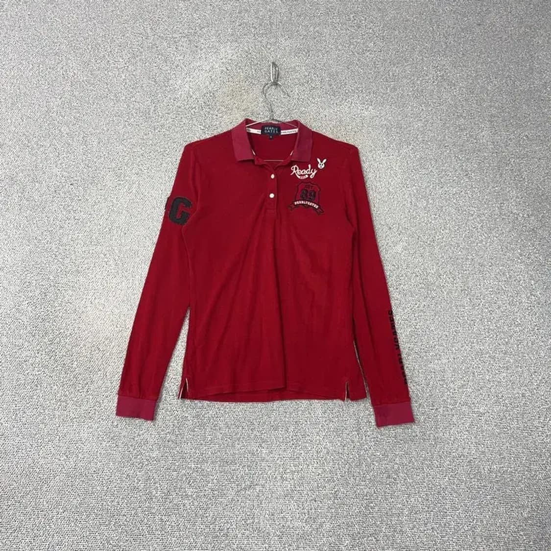 파리게이츠 골프 자수 긴팔 카라티 0 상품이미지1