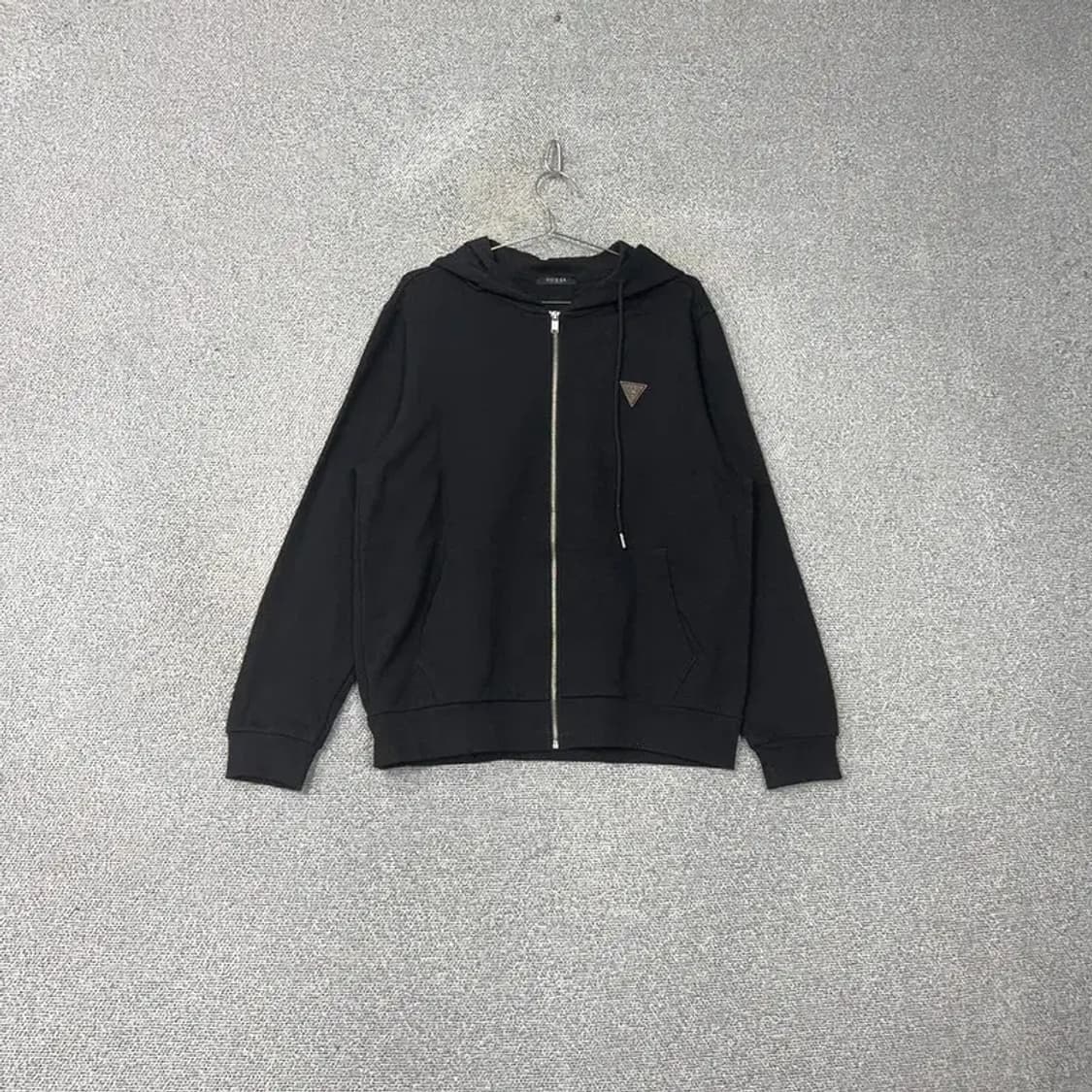 게스 스틸로고 오버핏 후드집업 L 상품이미지1