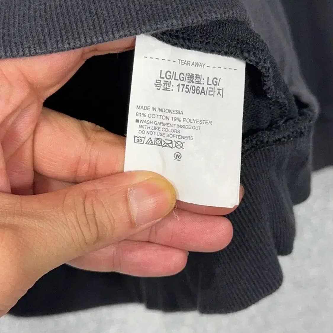 언더아머 빅로고 캐주얼 맨투맨 L 상품이미지4