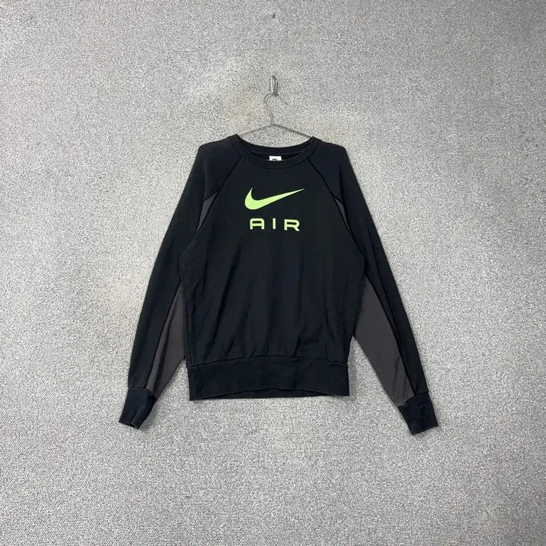 나이키 에어 형광 프린팅 빈티지 맨투맨 M 상품이미지1