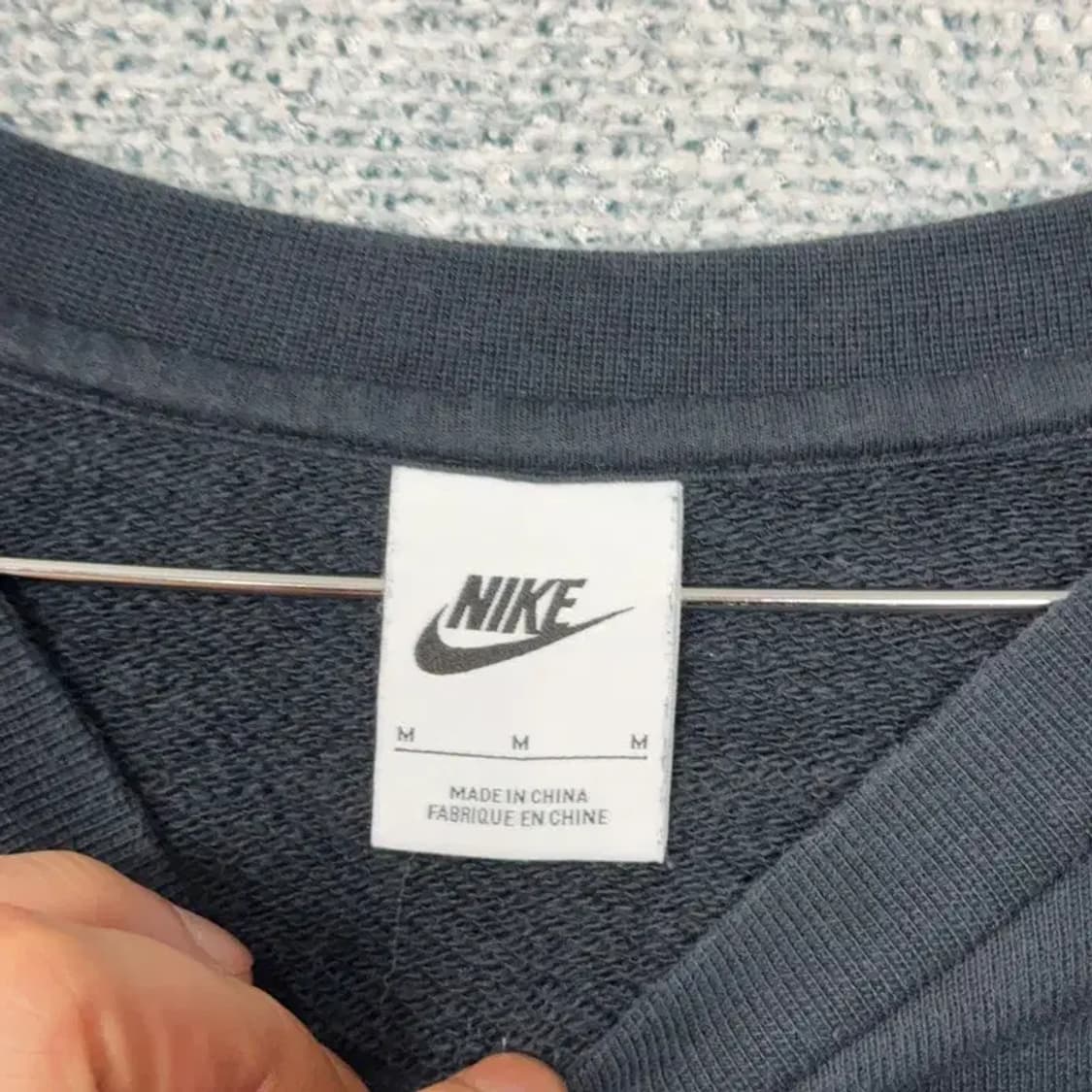 나이키 에어 형광 프린팅 빈티지 맨투맨 M 상품이미지3