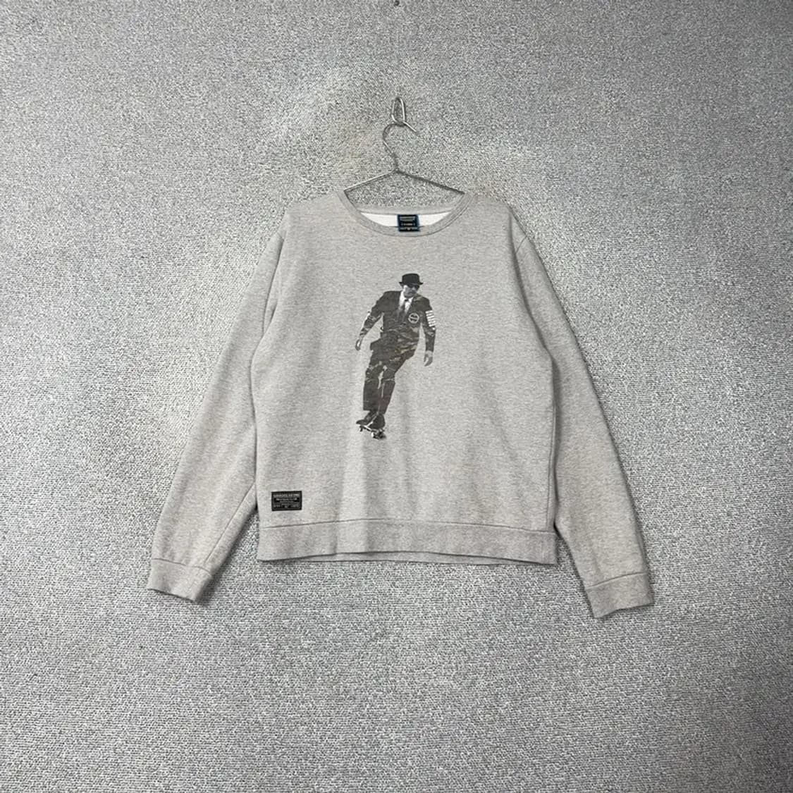 그루브라임 프린팅 맨투맨 XL 상품이미지1