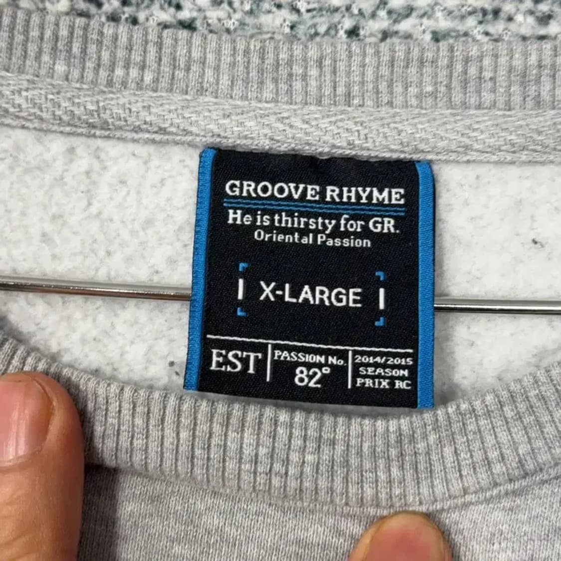 그루브라임 프린팅 맨투맨 XL 상품이미지3