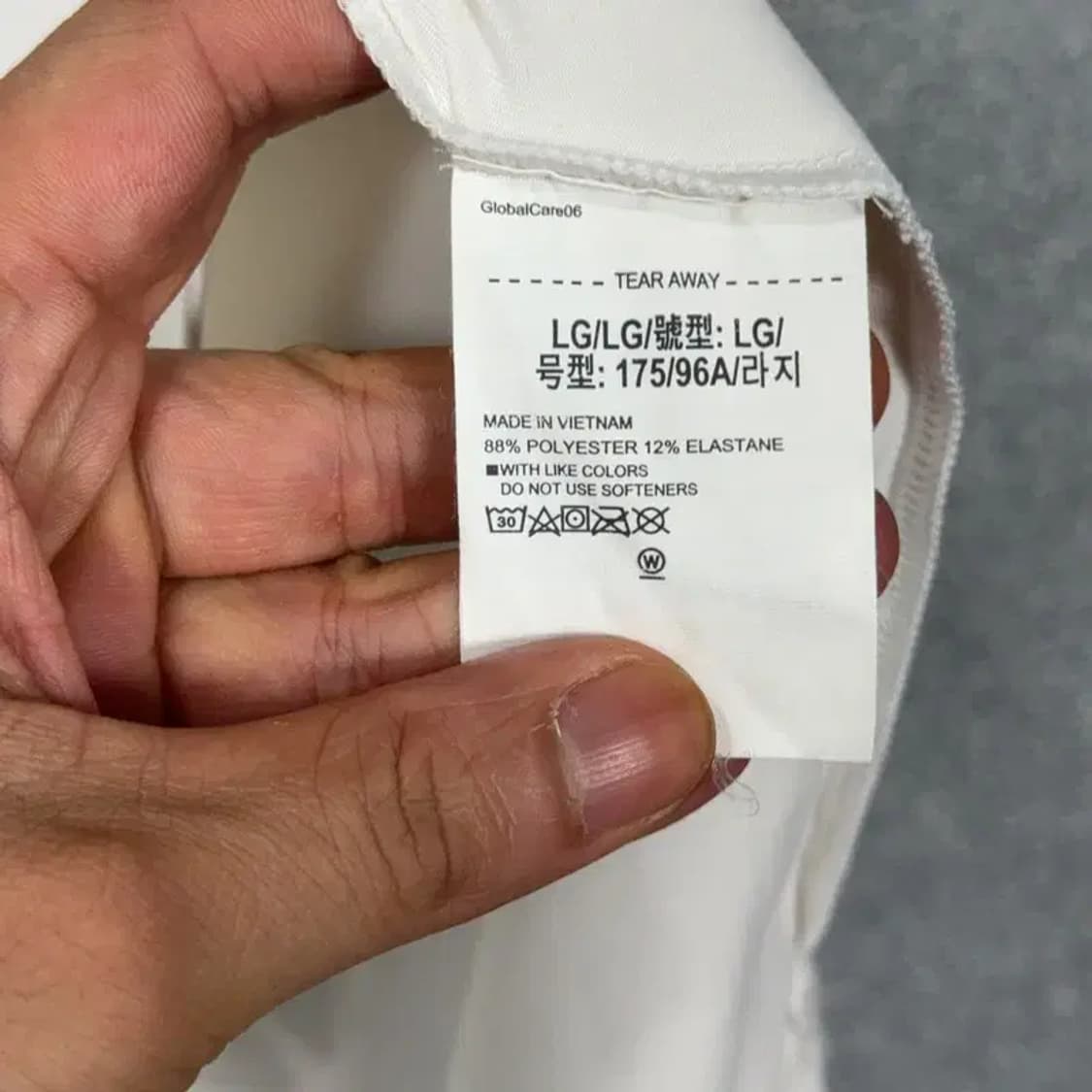 언더아머 로고 기능성 화이트 카라티 L 상품이미지4