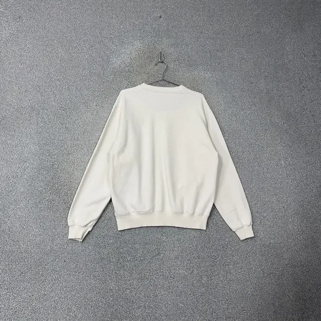 챔피온 로고 크림 스웻셔츠 맨투맨 XL 상품이미지2