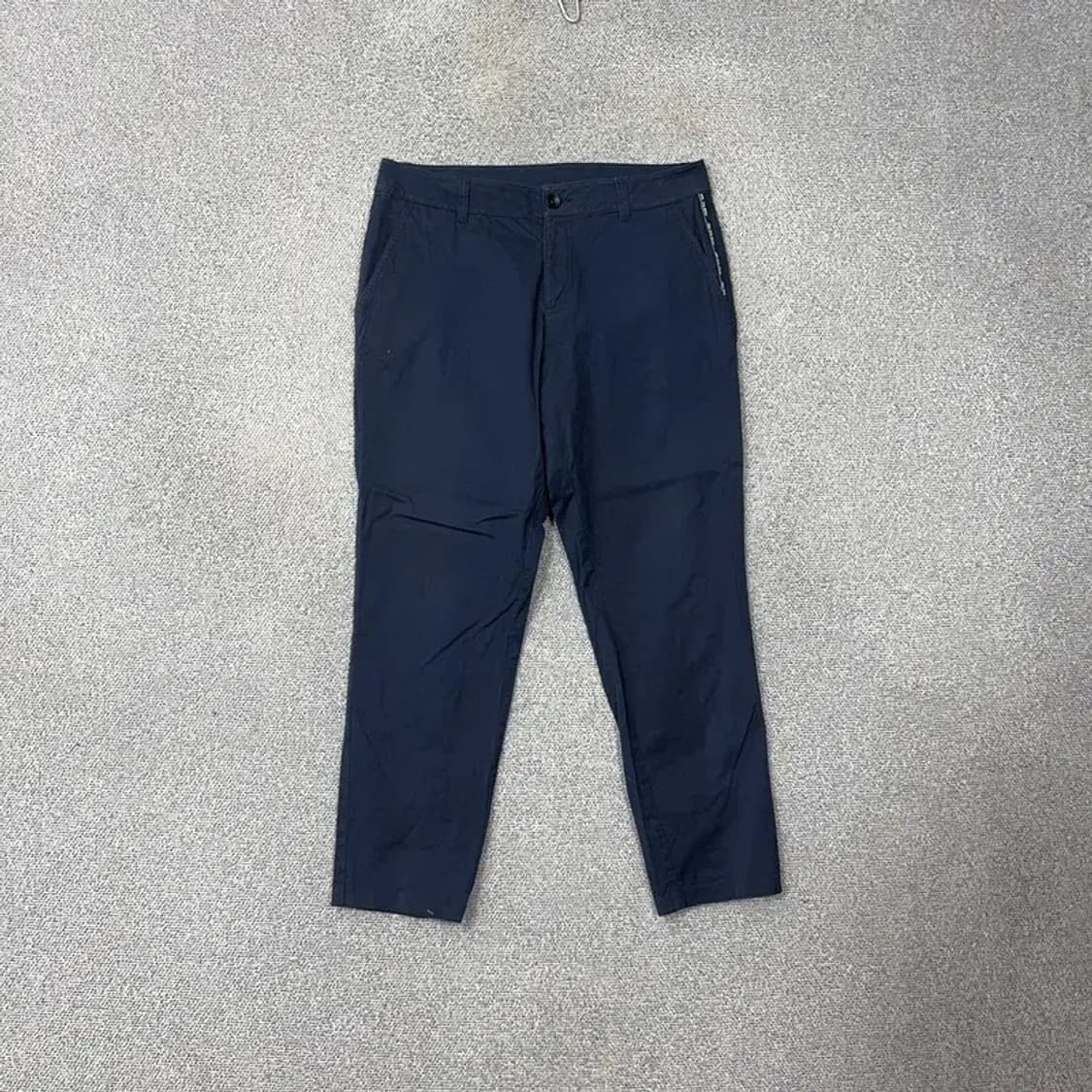 MLB 네이비 캐주얼 코튼팬츠 34 상품이미지1